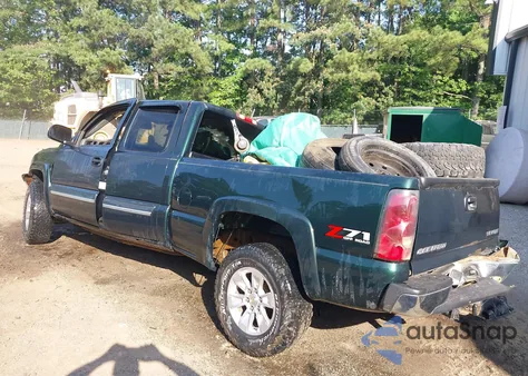 2004 Chevrolet Silverado 1500 Z71 from USA, damaged, VIN 1GCEK19T84E256043